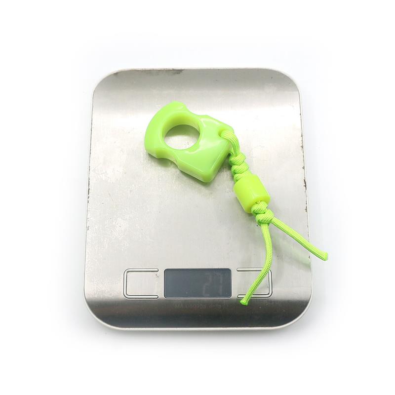 Single Hole PA Plastic Fluorescent Outdoor Portable EDC Outdoor Tool