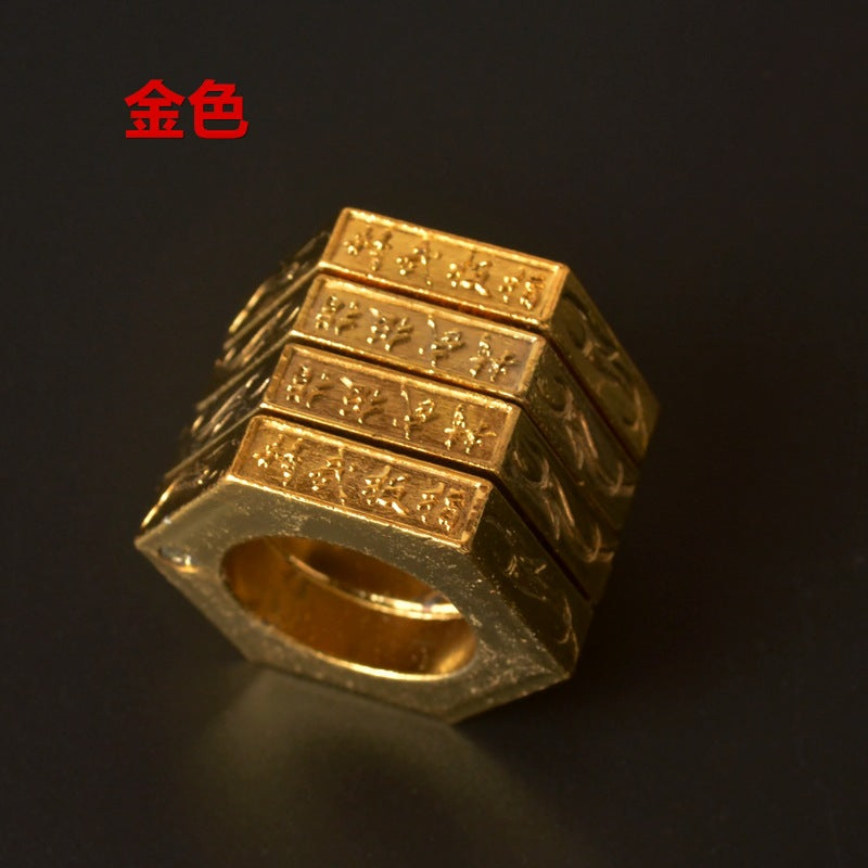 Folding Knuckle Duster Portable Training Self-defense EDC Tool