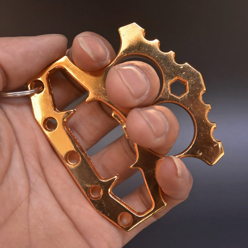 Multifunction Beer Bottle Opener Double Finger EDC Tool