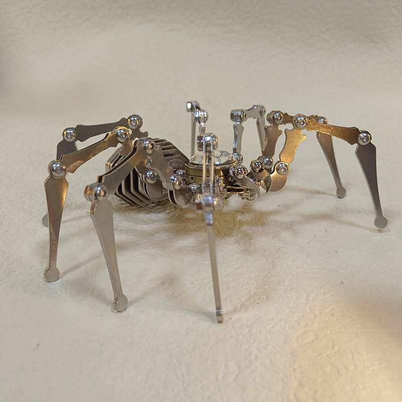 Time Spider Steel Static Puzzle Toy Decoration
