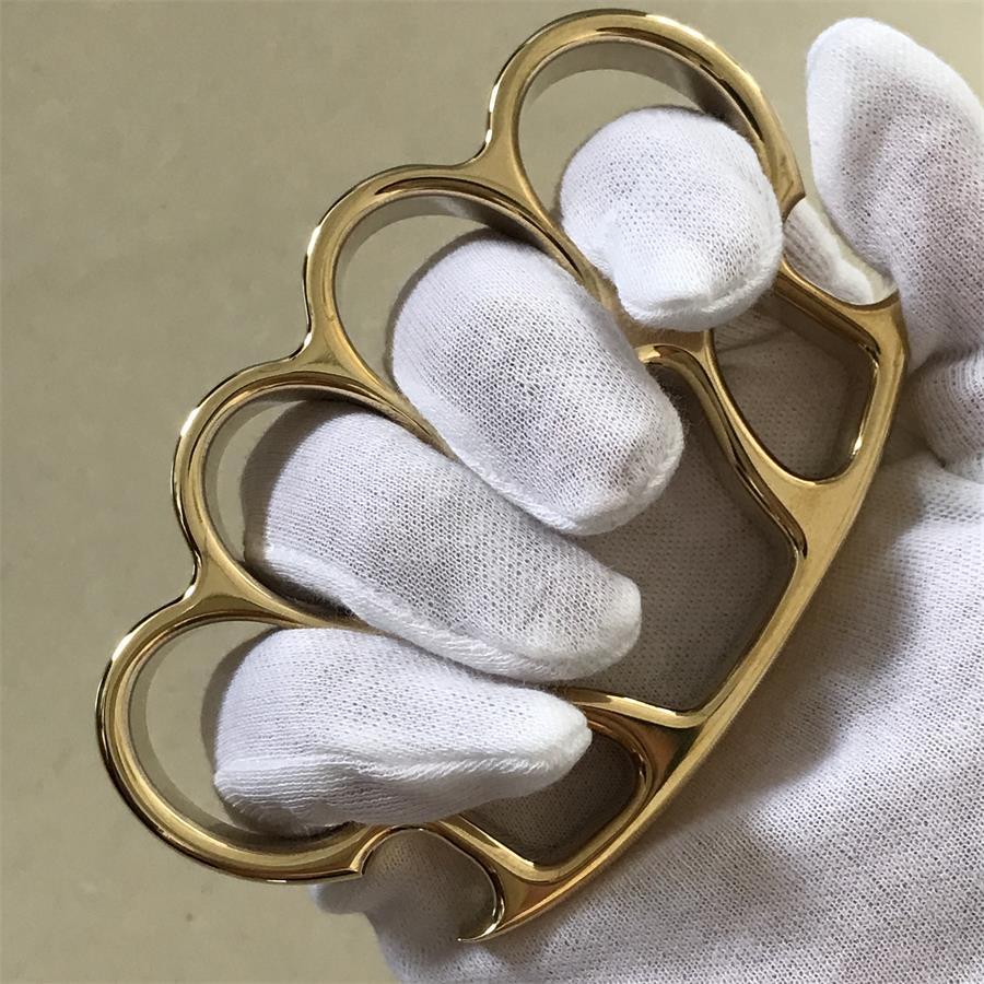 Mate X1 Savage -Mirror Brass Knuckle Duster Bottle Opener EDC Tool