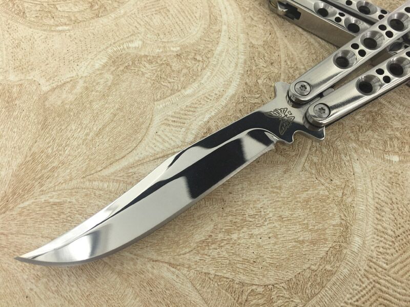 Mirror Finish BM43 Butterfly Knife