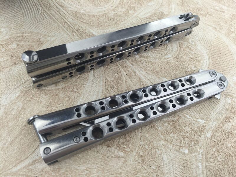 Mirror Finish BM43 Butterfly Knife
