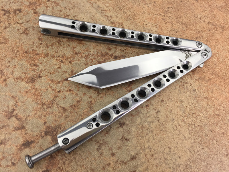Mirror Finish BM47 Butterfly Knife