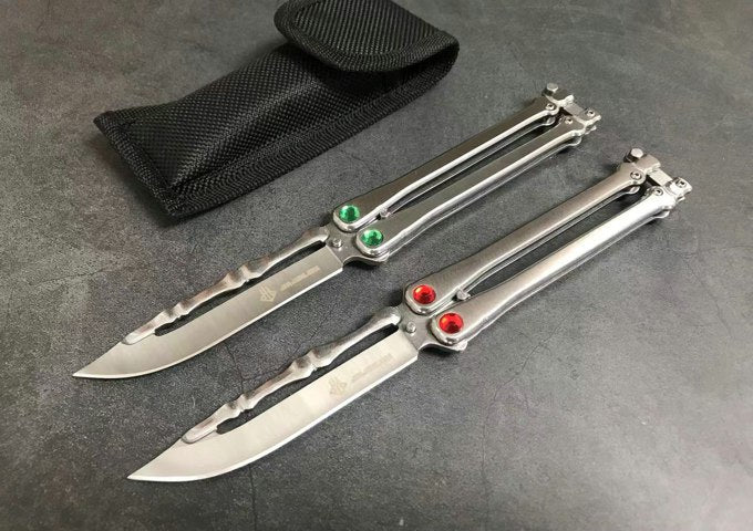 Folding Knife (Satin-finished Handle)