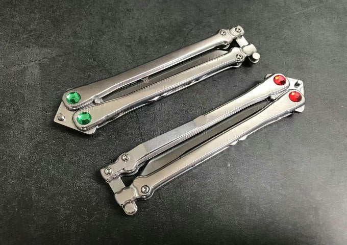 Folding Knife (Satin-finished Handle)