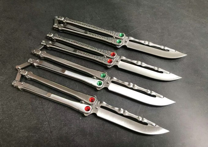 Folding Knife (Satin-finished Handle)