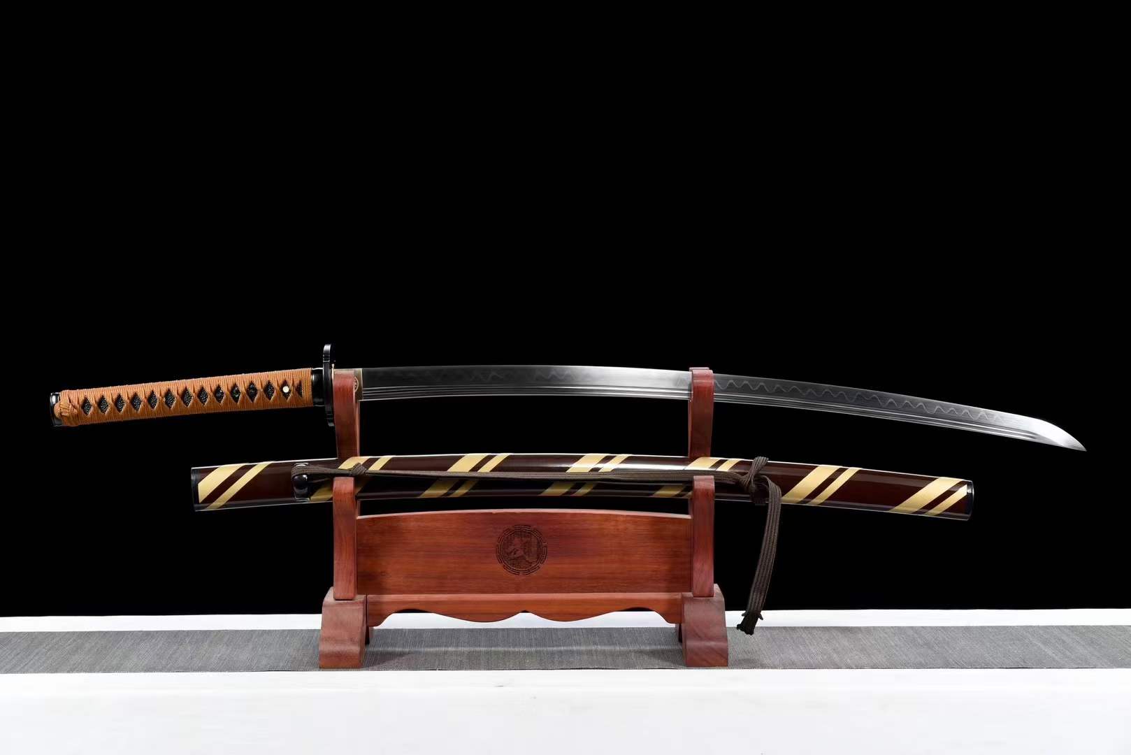 Hand Forged Japanese Samurai Katana Nightfall 曙光
