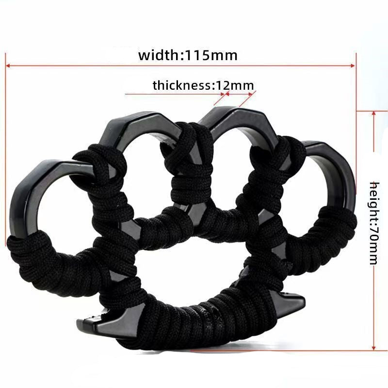 Hot Selling 1/2pcs Thick High Strength Tactical Finger Ring Finger Tiger Tactical Survival.