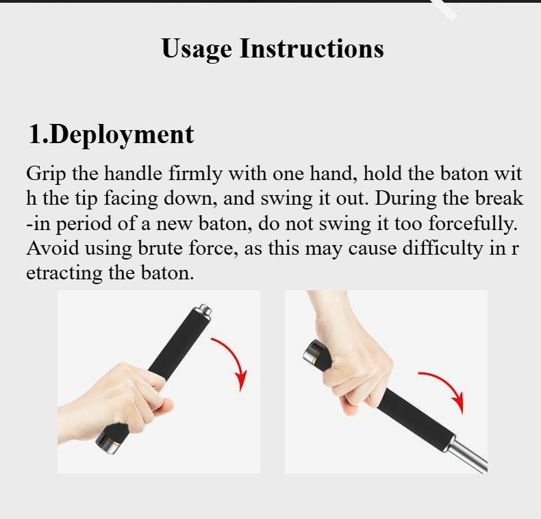 Outdoor Vehicle - Mounted Home Security Self - Defense Baton