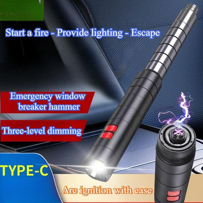 Outdoor Vehicle - Mounted Home Security Self - Defense Baton
