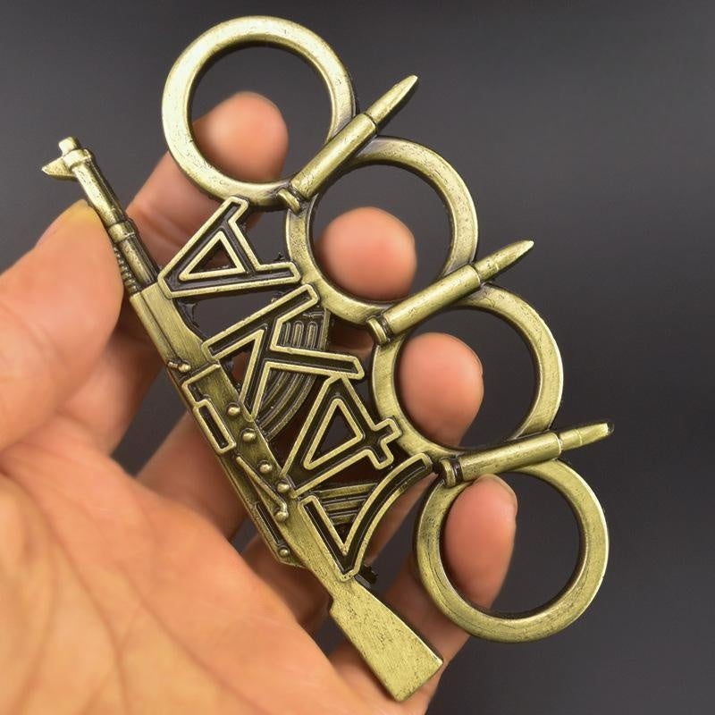 AK Pistol-style High-strength Tactical Finger Ring (Knuckle Duster) - Tactical Survival Tool