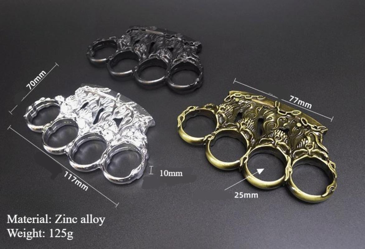 Skull-style Thick High-strength Tactical Finger Ring