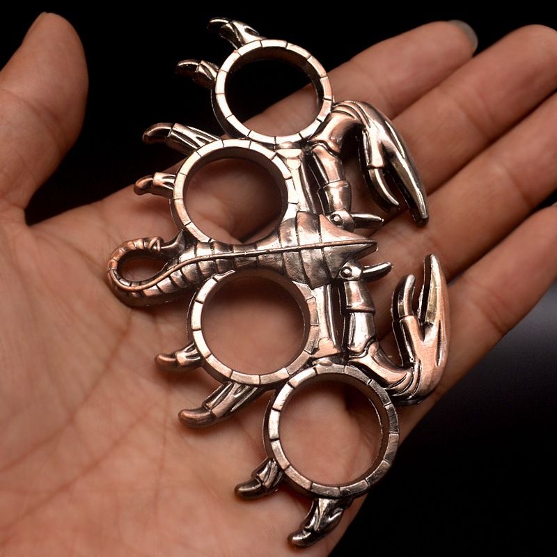 Thick High Strength Tactical Finger Ring - Outdoor Multifunctional Self-defense Defense Security Protection Equipment