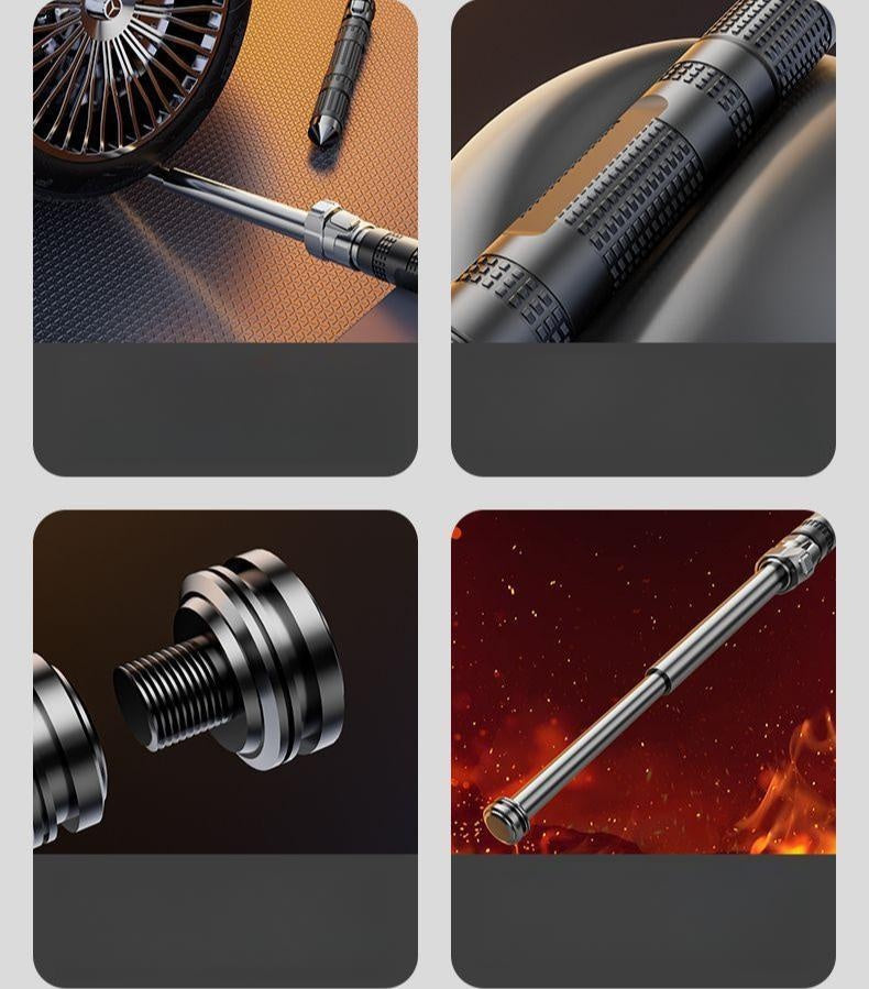 Outdoor Vehicle - Mounted Home Security Self - Defense Baton-Spring Baton