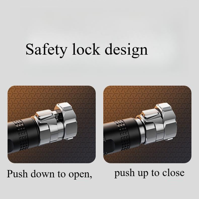 Outdoor Vehicle - Mounted Home Security Self - Defense Baton-Spring Baton