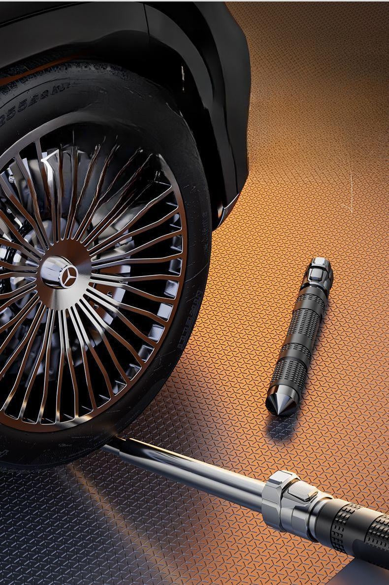 Outdoor Vehicle - Mounted Home Security Self - Defense Baton-Spring Baton