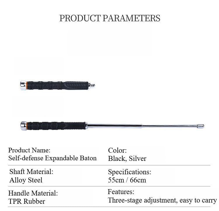 Outdoor Vehicle - Mounted Home Security Self - Defense Baton