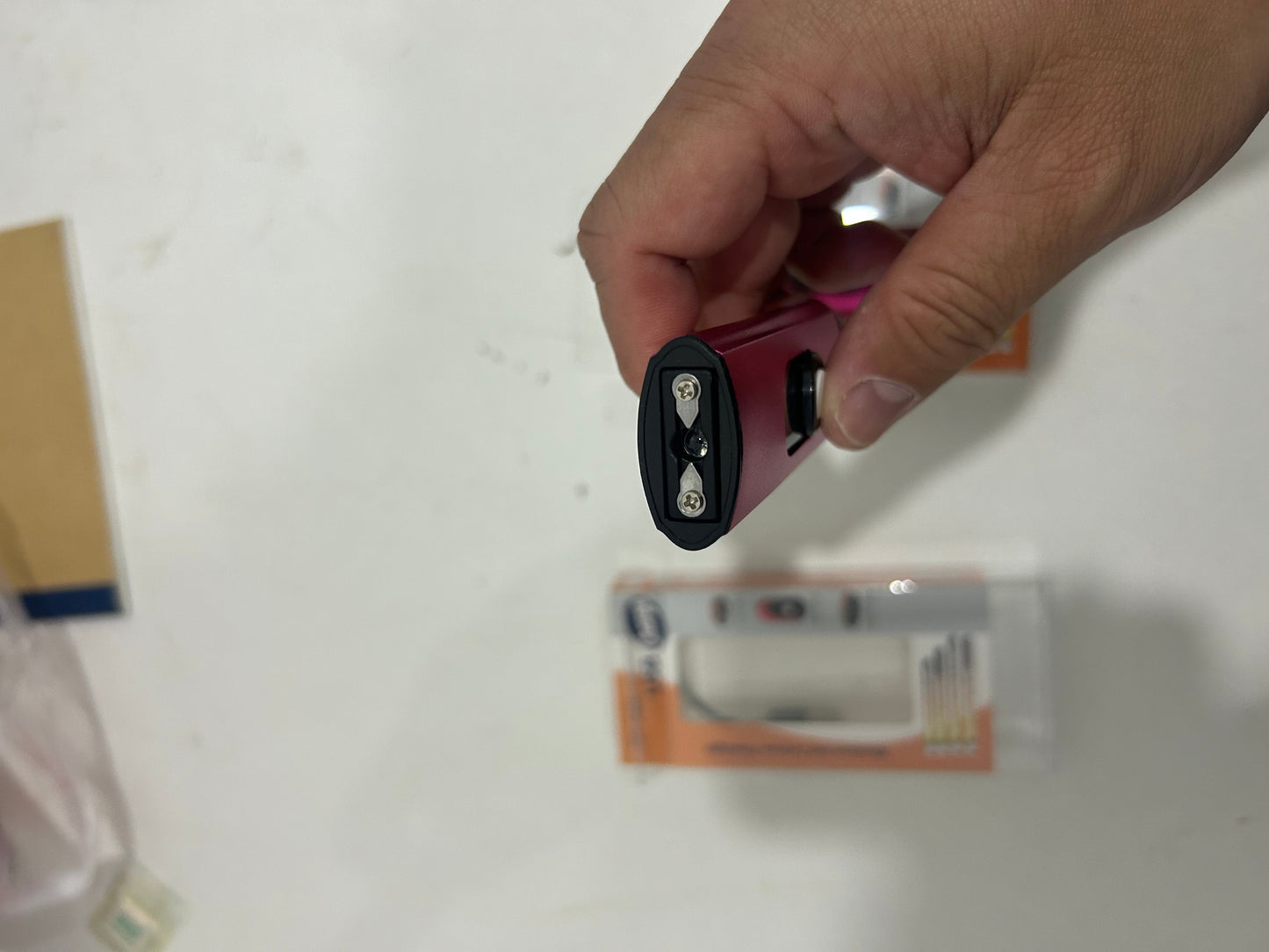 Buy 5 get 2 free!Mini Stun Gun with Bright Flashlight, Compact Self Defense Tool Easy to Carry Everywhere
