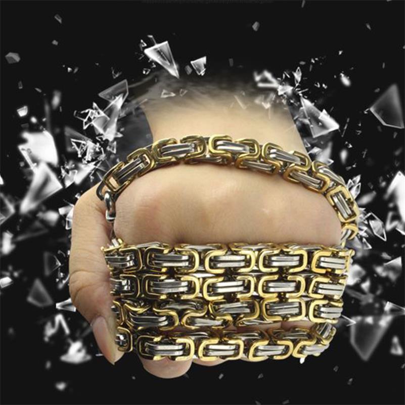 Adjustable and Removable Wrist Dragon Head Titanium Chain Decoration