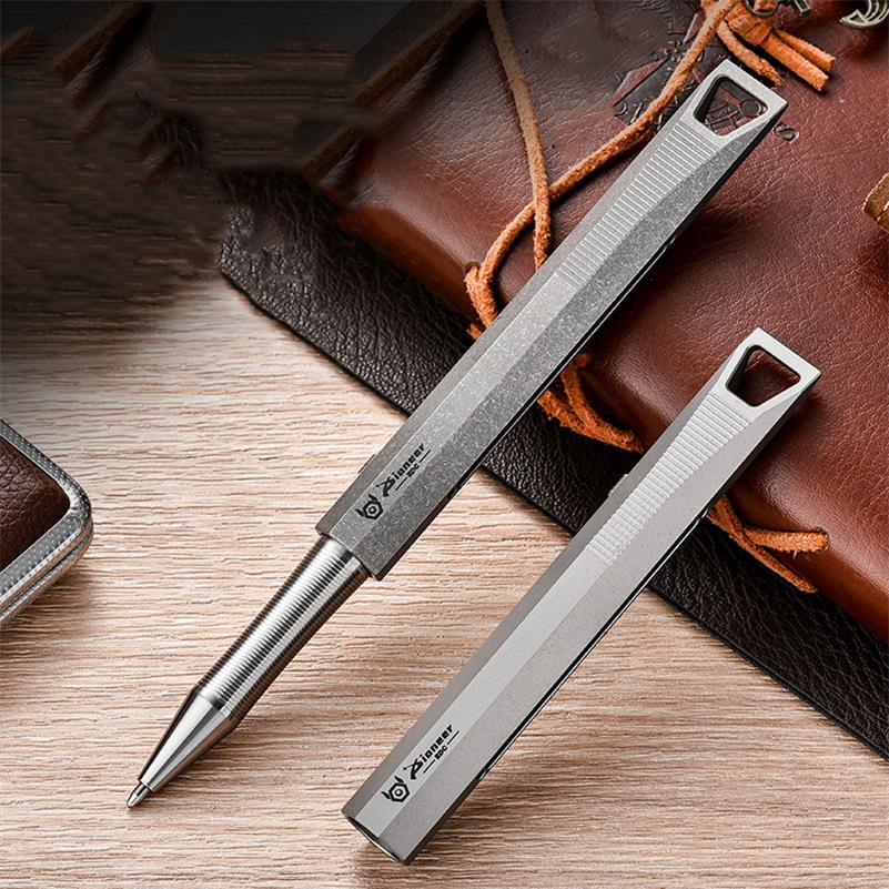 Push Slide Pen Titanium Crowbar Comfortable To Use
