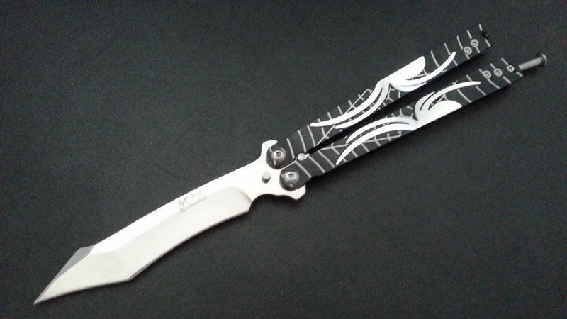 Spider Mirror Polished Folding Knife