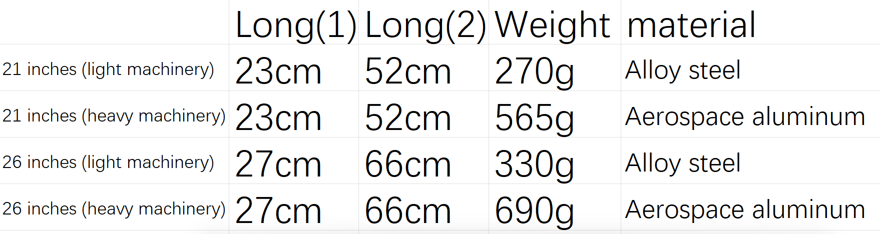 Telescopic baton, mechanical baton, heavy strike 21-inch and 26-inch lightweight, light-duty and heavy-duty telescopic three-section baton, vehicle-mounted self-defense baton weapon