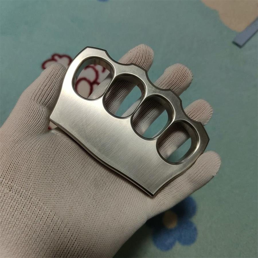 304 Stainless Steel Knuckle Duster Broken Window EDC Protective Gear