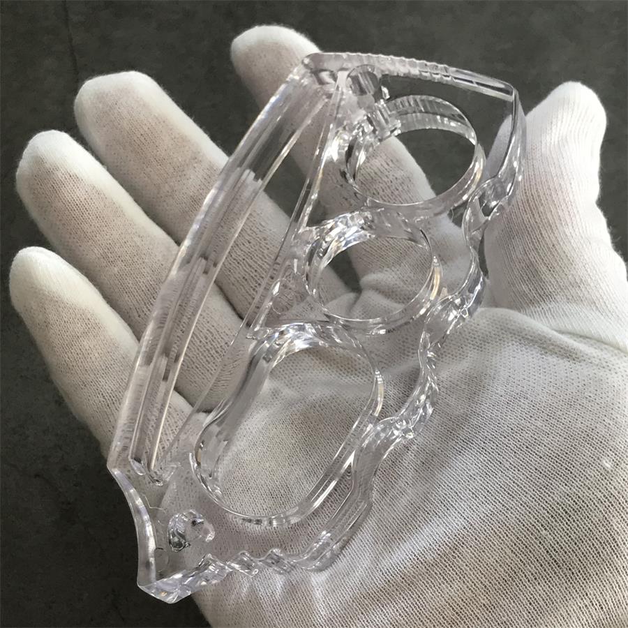 Transparent Knuckle Duster Window Breaking EDC Tool
