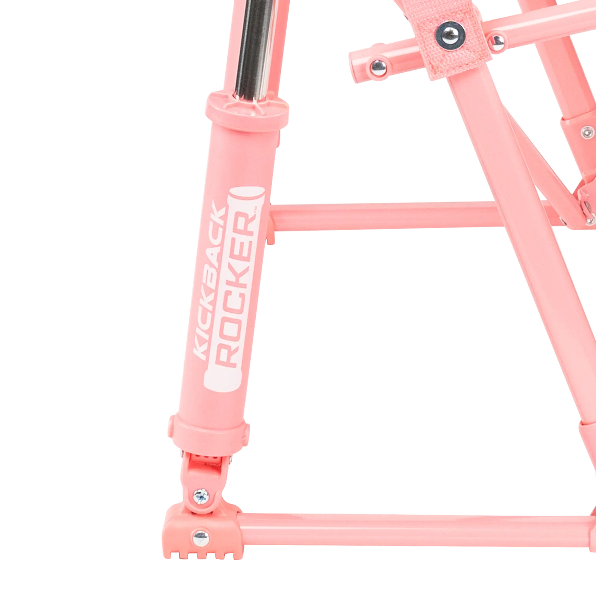 Kickback Rocker, Soft Pink Leaf, Spring-Action Rockers