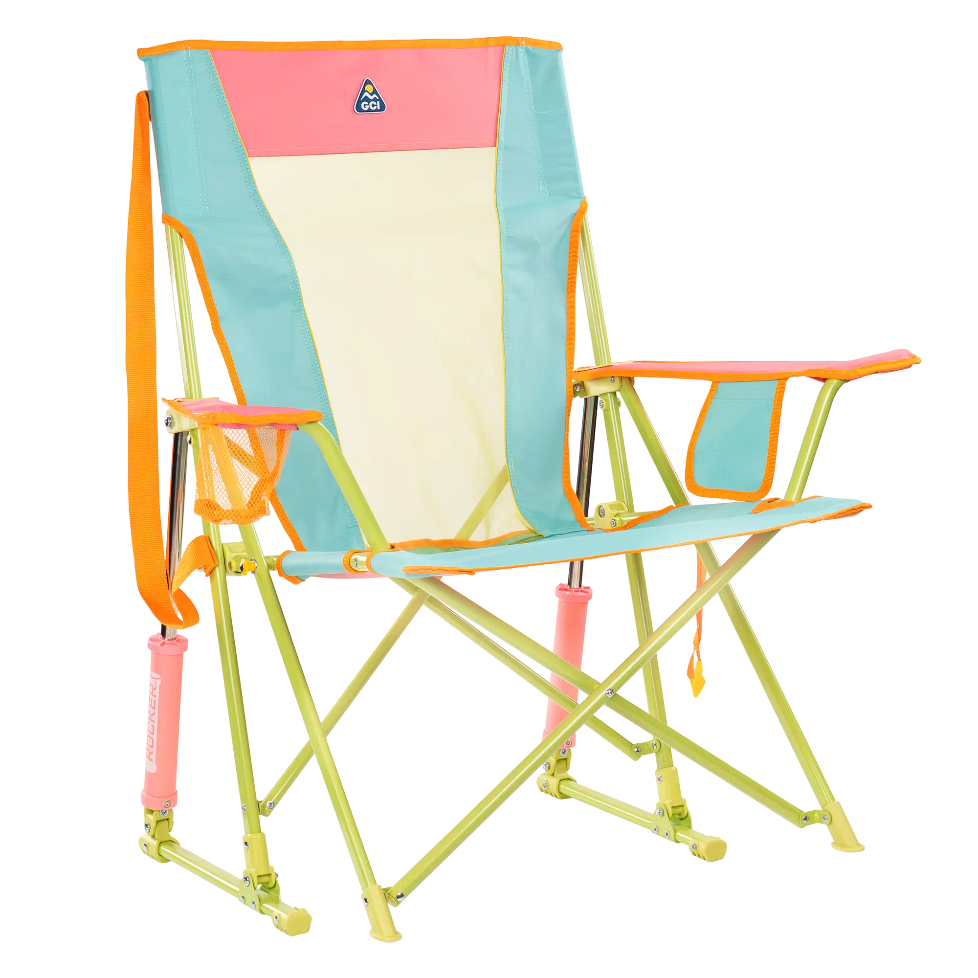 Front angle of the sweet tea comfort pro rocker.