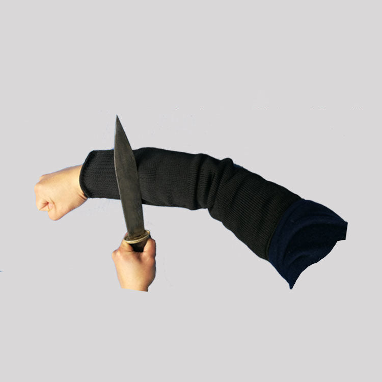 Black Sweat-absorbent Arm Sleeves