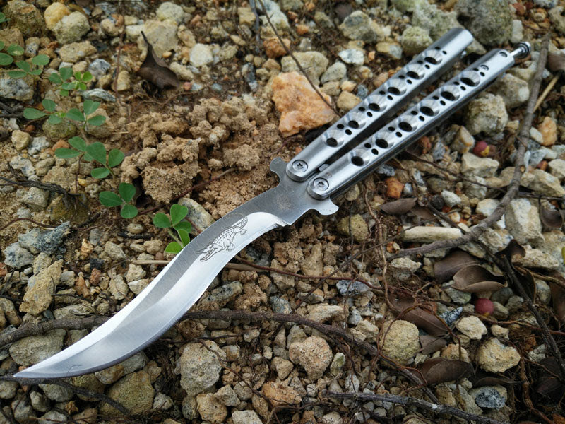 Crocodile Premium Butterfly Knife