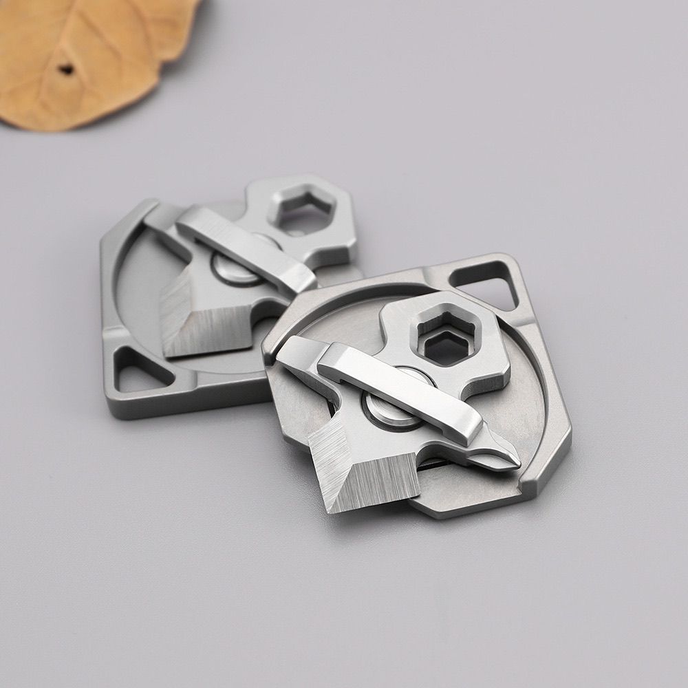 Titanium Alloy Mini Multi-function Keychain Knife