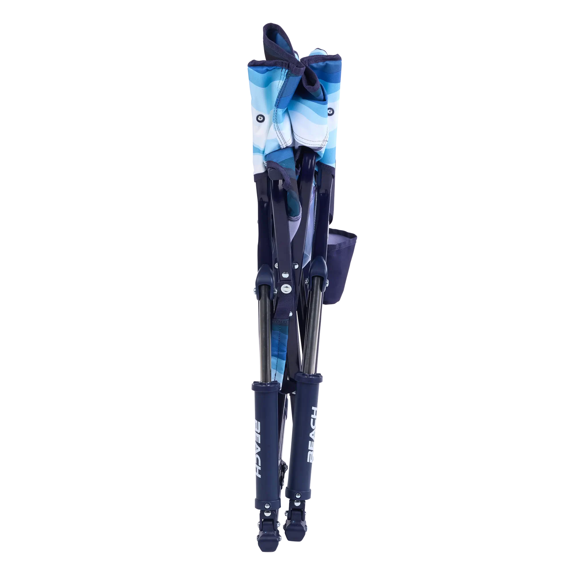 Beach Rocker, Blue Beach Wave, Folded Back