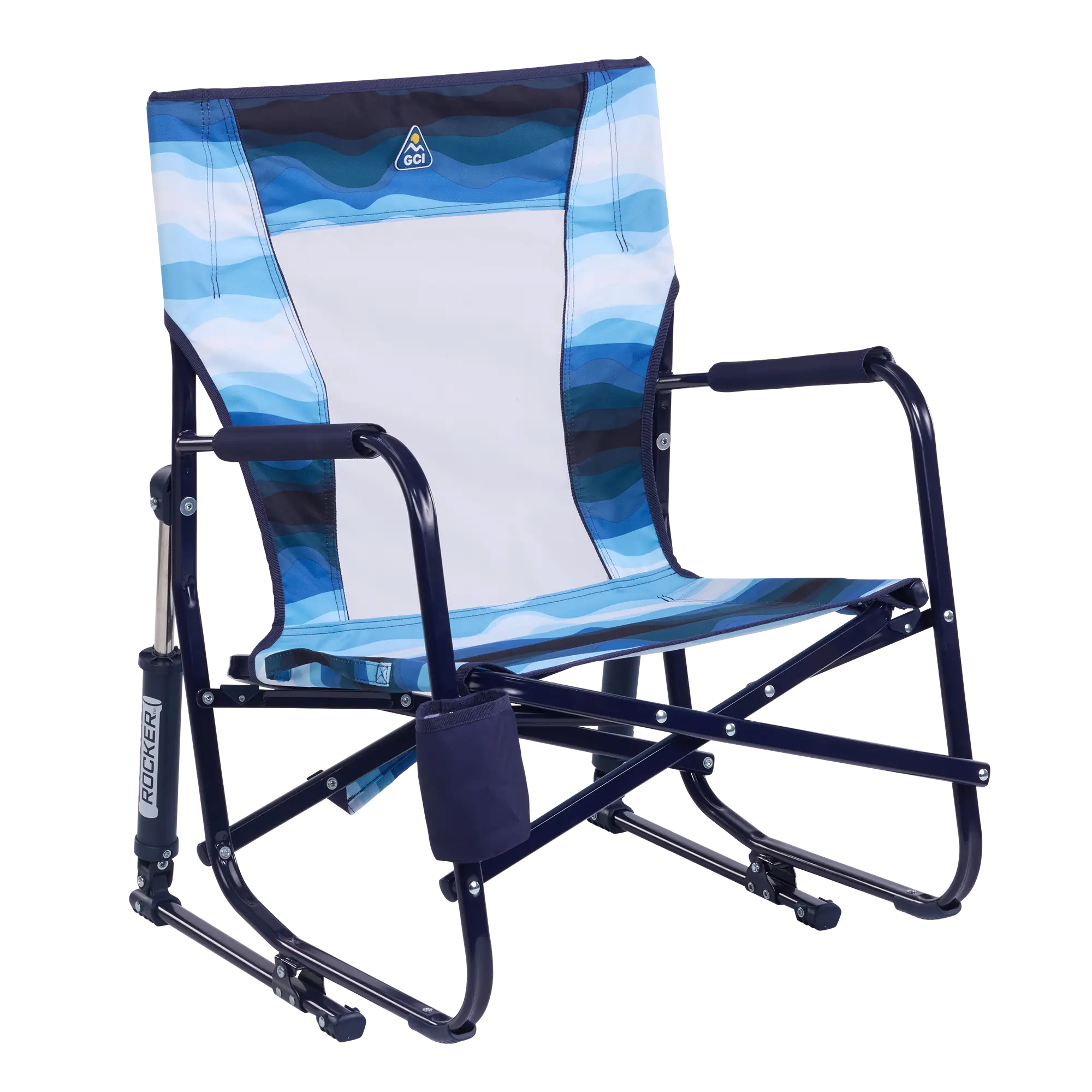 Beach Rocker, Blue Beach Wave, Front