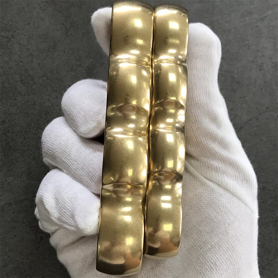 Old Style Classic Stonewashed Brass Knuckle Duster