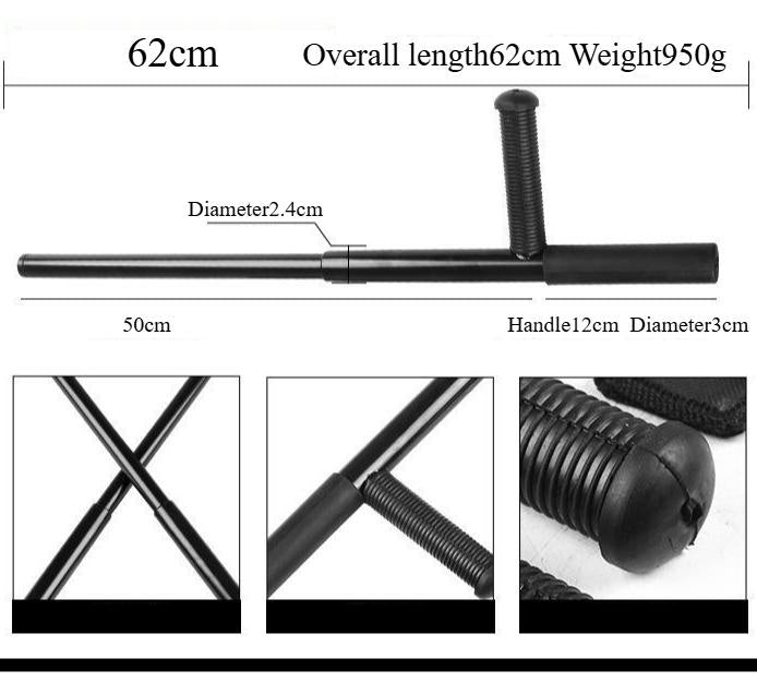 Outdoor Vehicle-mounted Household Safety Self-defense Baton, Protection Equipment
