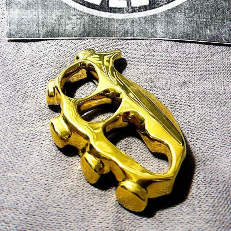 Creative Solid Brass Knuckle Broken Window EDC Tool