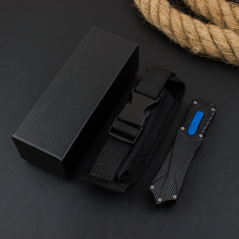 Out-the-Front (OTF) automatic knife