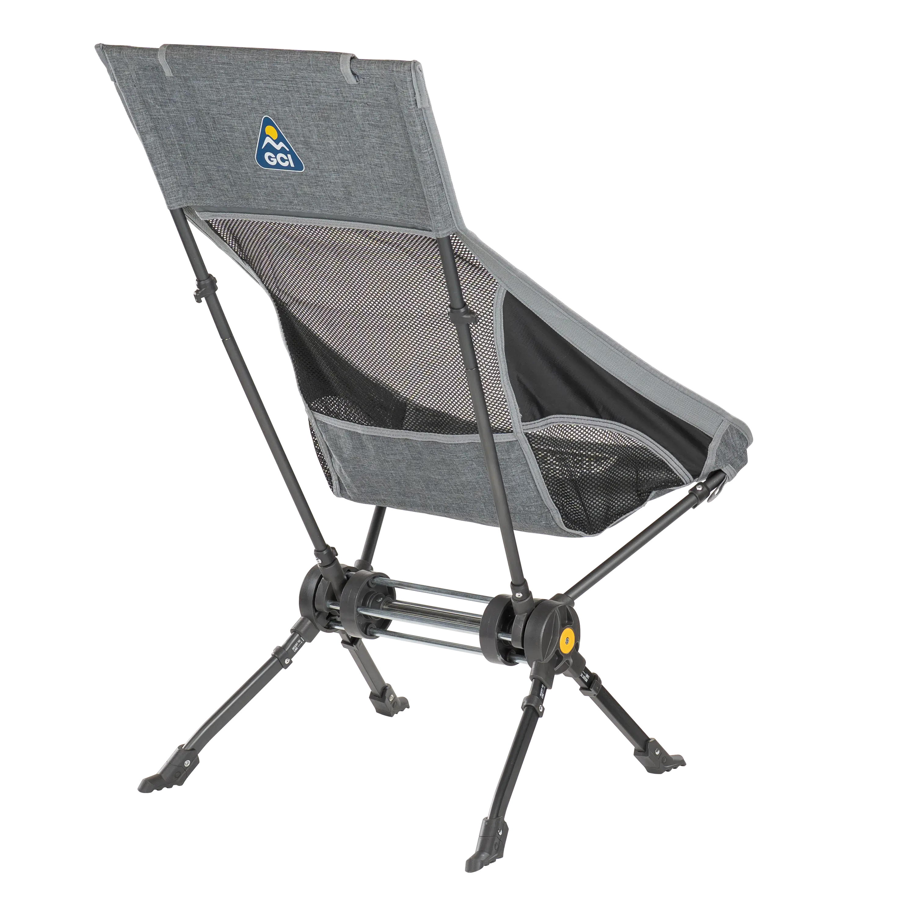 ComPack Rocker, Heathered Pewter, Back-Right