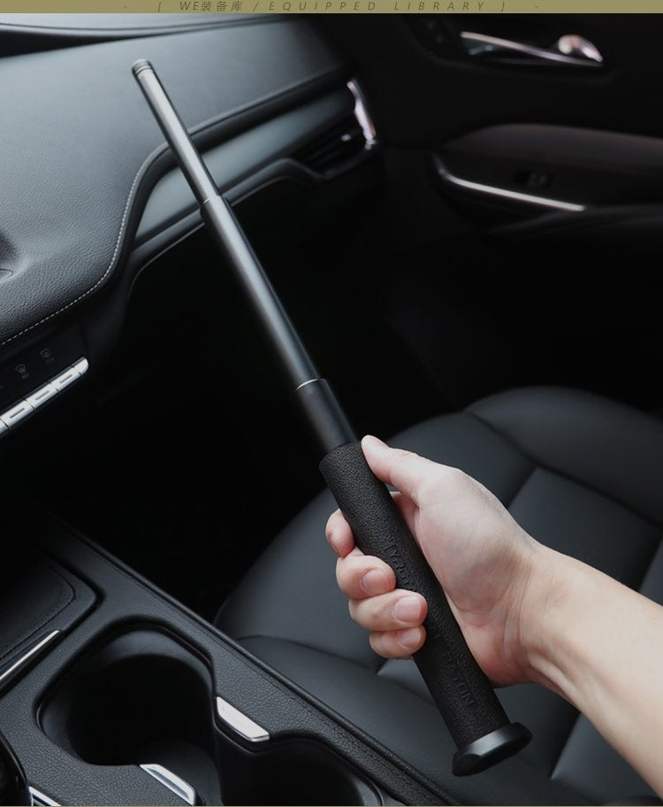 Mechanical self-defense baton, vehicle-mounted light machine, heavy machine weapon, telescopic baton