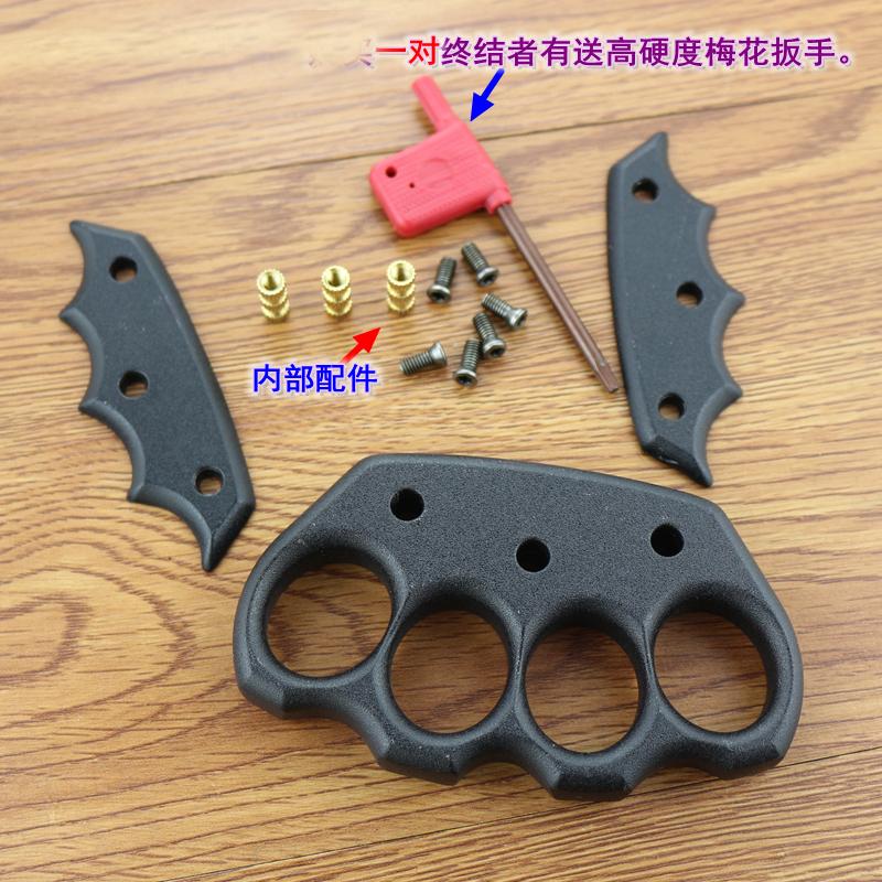 ABS Plastic Knuckle Duster Paperweight - Cakra EDC Gadgets