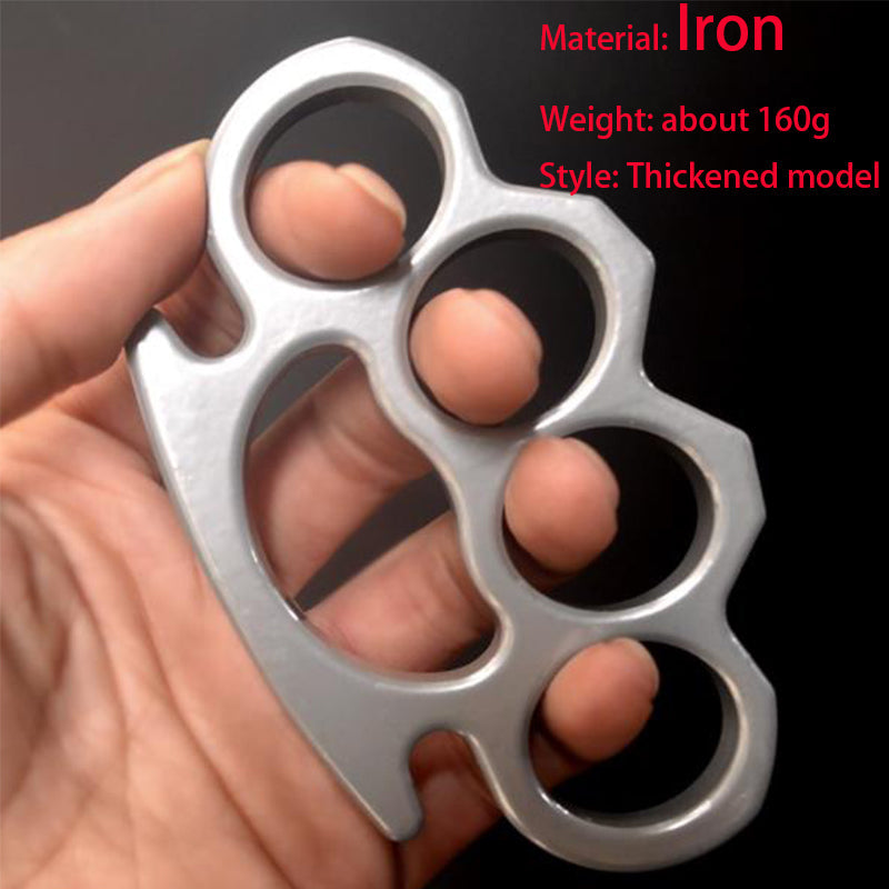 Iron Four Finger Outdoor Pocket EDC Tool