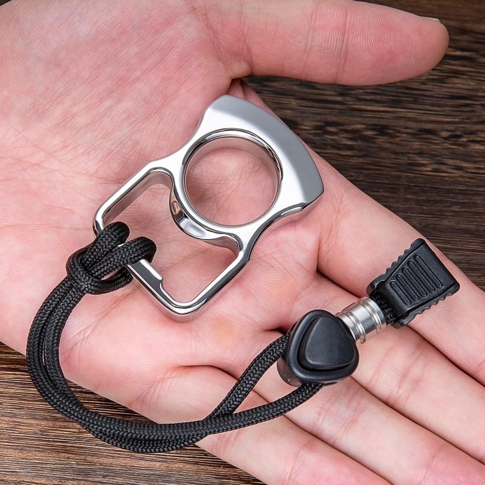 Full 304 Stainless Steel EDC Knuck Bottle Opener Multi Tool