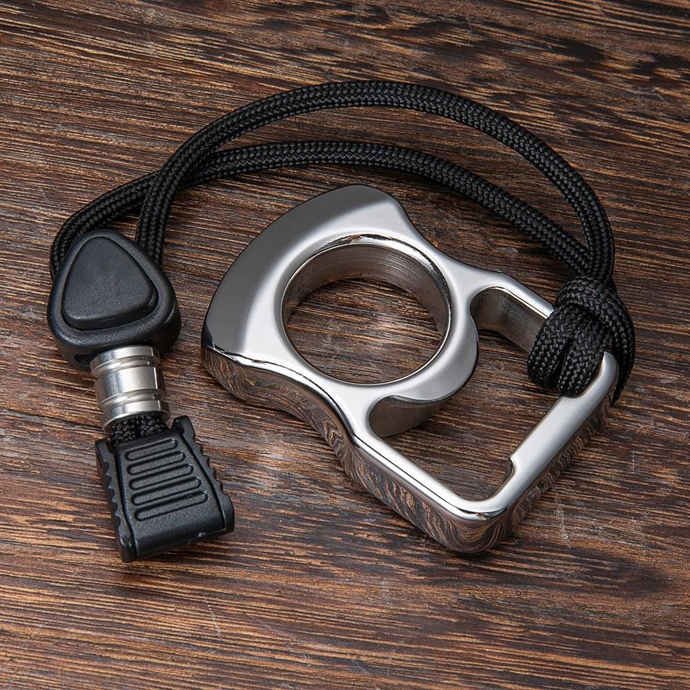 Full 304 Stainless Steel EDC Knuck Bottle Opener Multi Tool