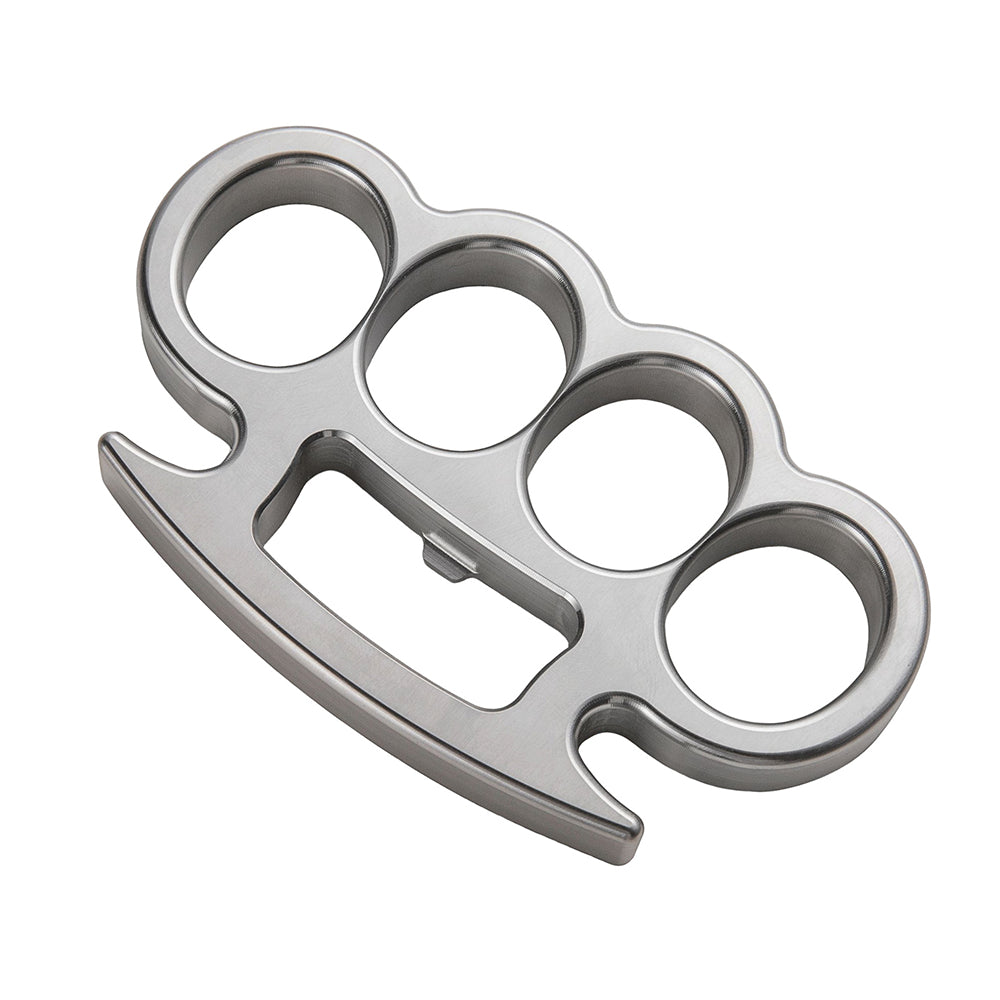 2026 New Four Finger Metal Knuckle Duster Bottle Opener