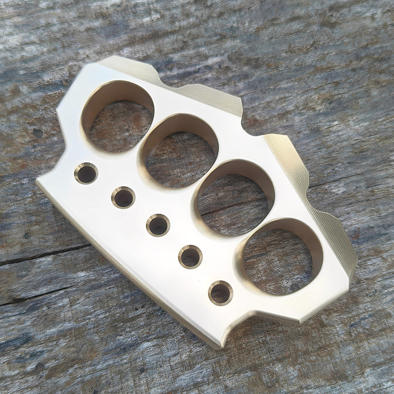 2026 New Brass Self Defense Knuckles Four Finger