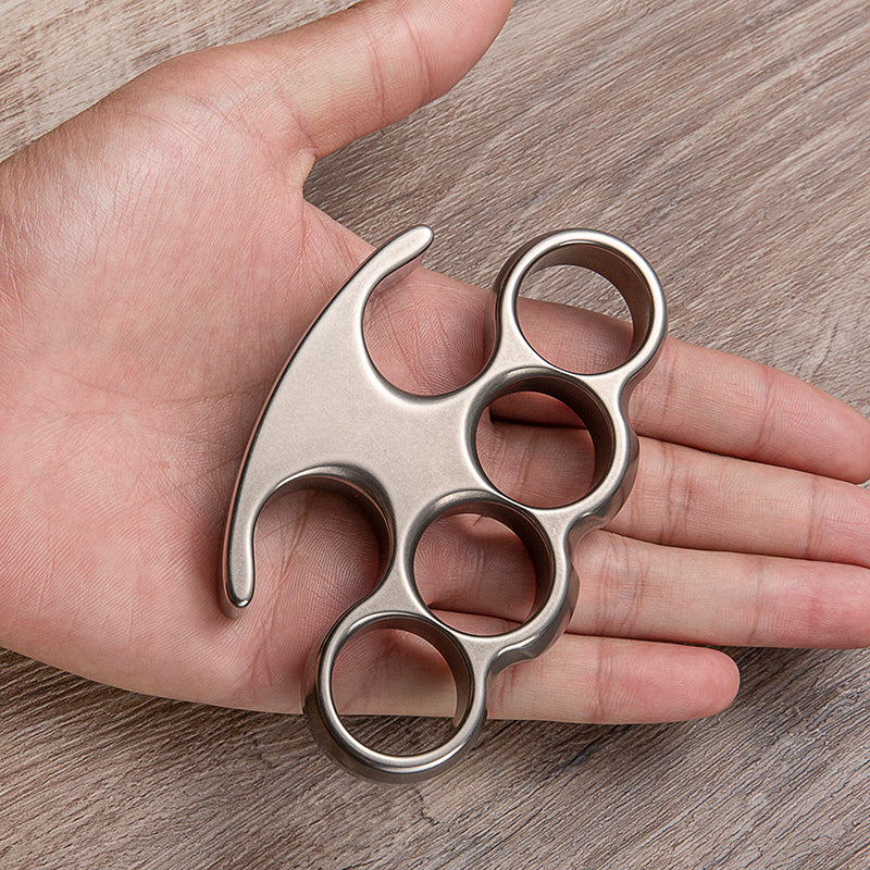 Old 1864 Lincoln Style Titanium Brass Knuckle