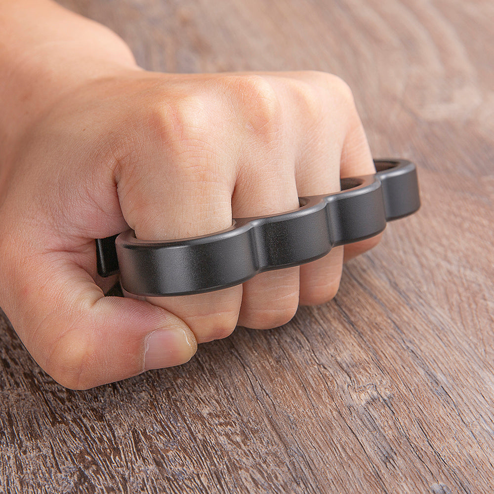 2026 New Four Finger Metal Knuckle Duster Bottle Opener